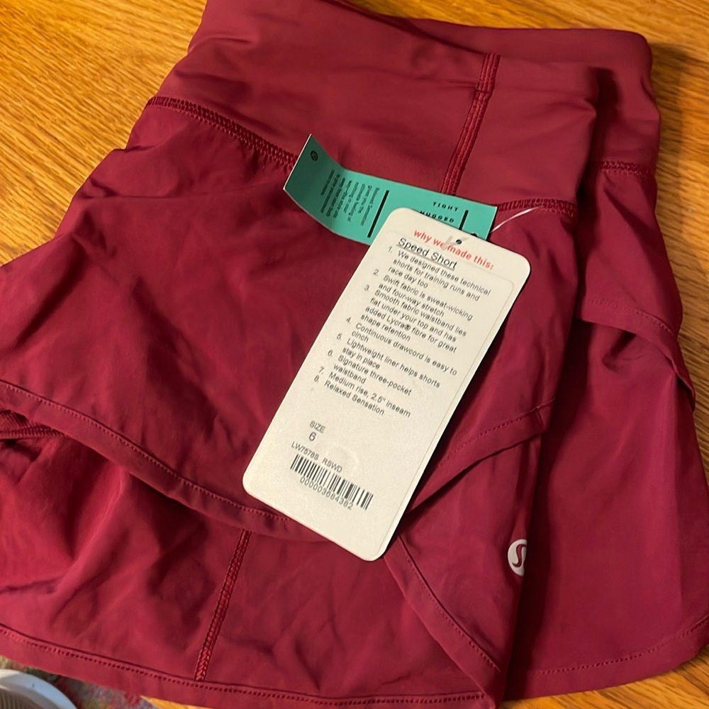 Lululemon speed short